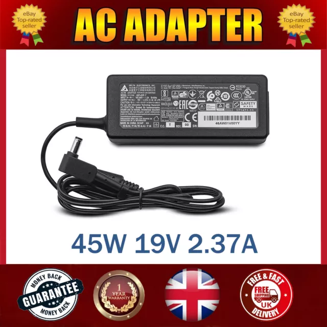 Delta For ACER ASPIRE ONE HAPPY 2-DQPP 45W ADAPTER CHARGER POWER SUPPLY UNIT