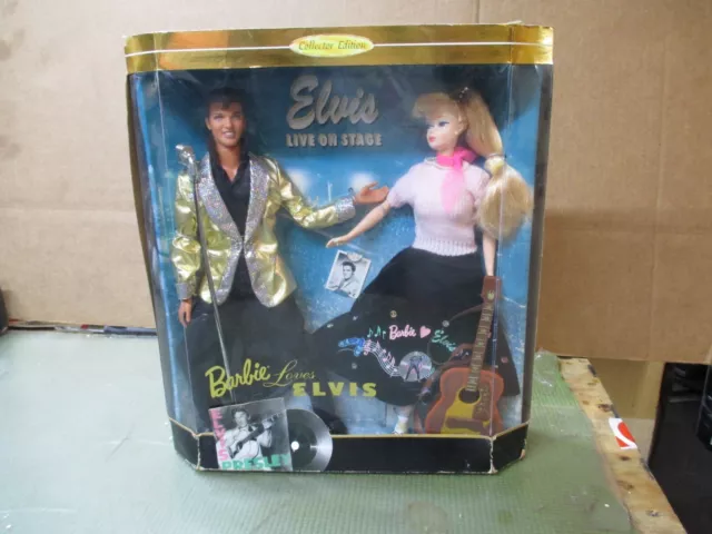 BARBIE Loves ELVIS Live on Stage Collectors Edition 1996 BARBIE Loves ELVIS Live on Stage Collectors Edition 1996