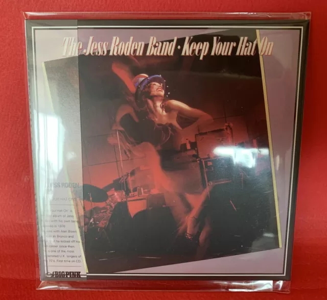 The Jess Roden Band-Keep Your Hat On MINI LP CD SEALED OBI Bronco The Alan Brown