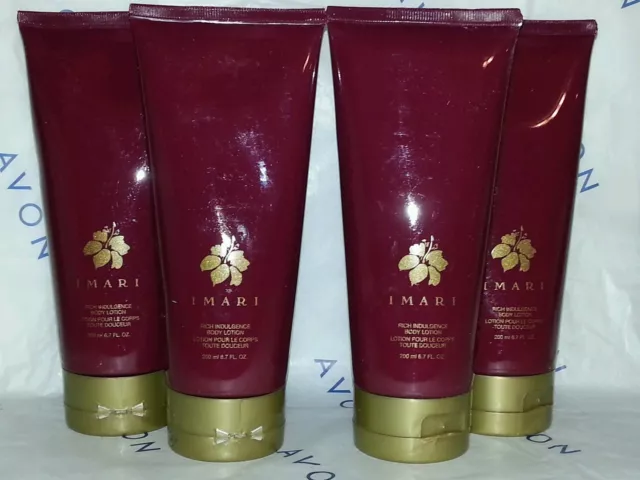 Avon IMARI Rich Indulgence Body Lotion  Lot of 4