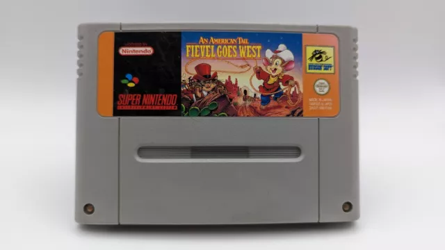 An American Tail Fievel Goes West - Módulo - Super Nintendo SNES