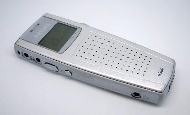 Enregistreur Vocal Mini Cassette Philips Classic 381 Pocket Memo - Testé