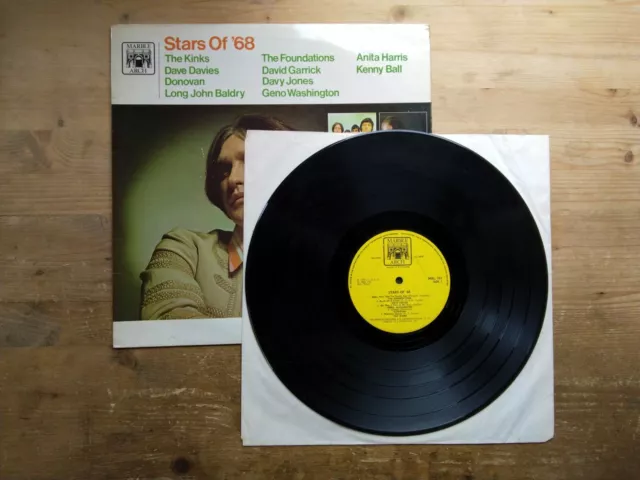 Stars of 68' Compilation Very Good Vinyl LP Record Album MAL 762 3