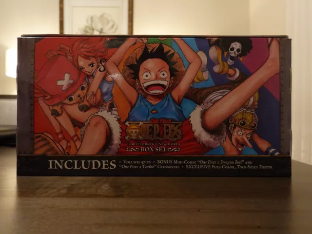 One Piece Manga Set 3 47-70, Thriller Bark to New World - Collection Set  English