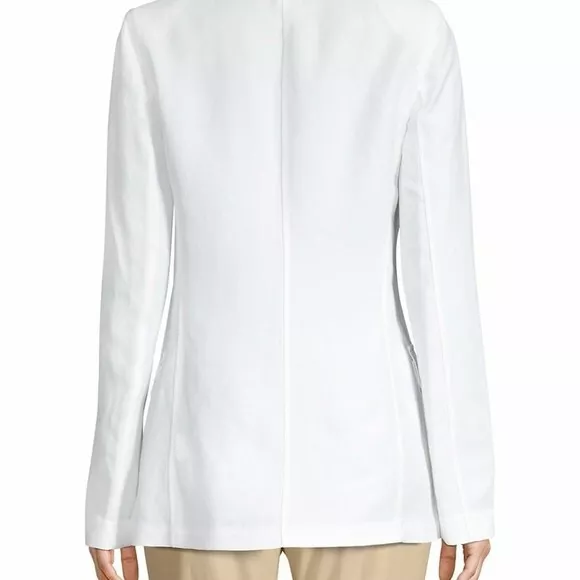 LAFAYETTE 148 NEW YORK Tamaya Metropolis Linen Button-Front Jacket ...