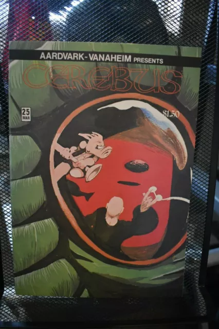 Cerebus the Aardvark #25 1st Print Aardvark Vanaheim Comics 1981 Dave Sim 9.0