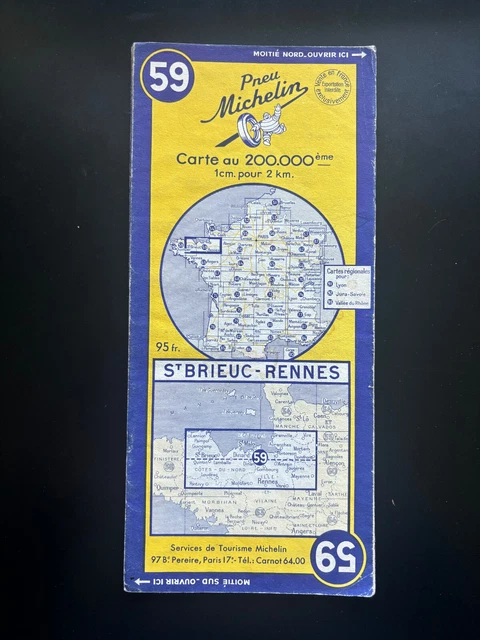 CARTE MICHELIN N°35 AURILLAC CAHORS