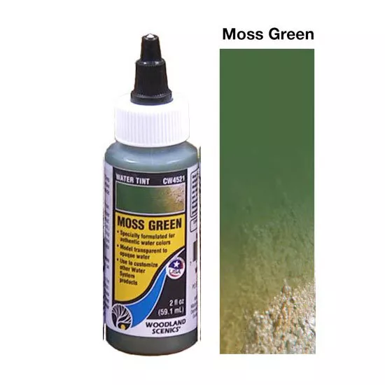 Woodland Scenics Water Tint - Moss Green (2 fl oz/59.1ml)