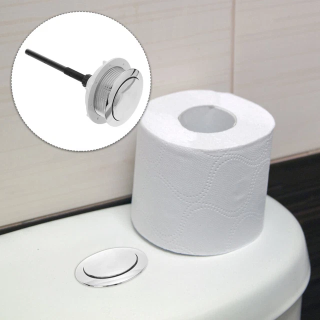 Pulsante WC Rotondo Pulsante Singolo Del Serbatoio Dell'acqua Toilette