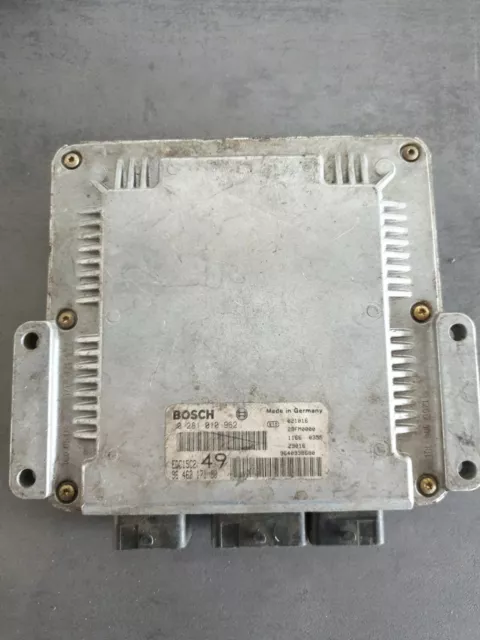 Calculateur Peugeot 206 2.0 HDI DEBLOQUER EDC15C2 70 0281010594 9642013980