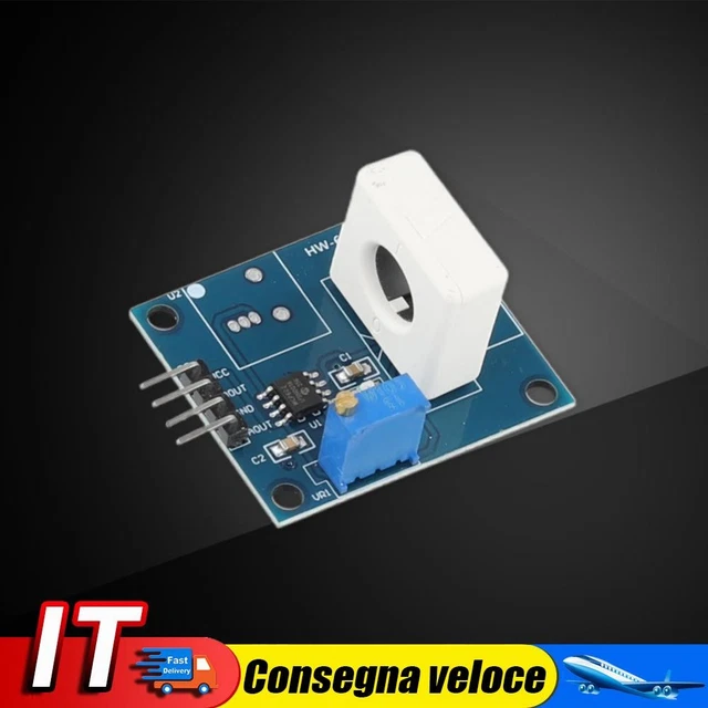 Sensore Di Corrente Hall 35A DC 5V - Modulo Rilevazione Sovracorrente Per Circuiti - Foto 11