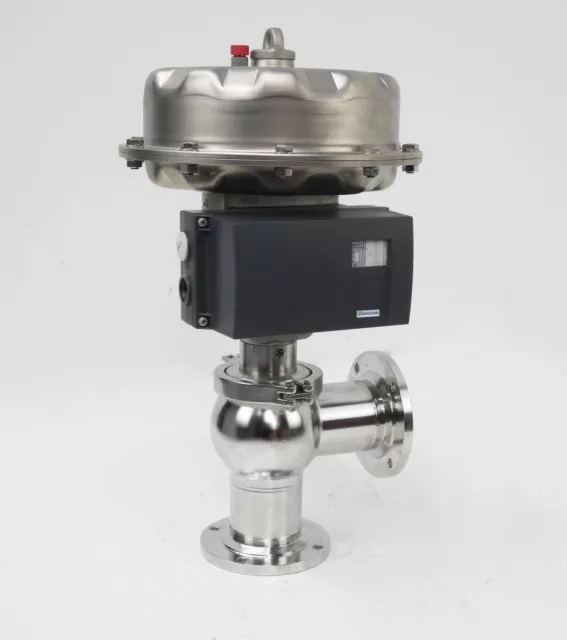Valvola di regolazione EVOGUARD R DN065 KV40 10 NC E + Siemens 6DR5010-0NG10-0A0 -usata -