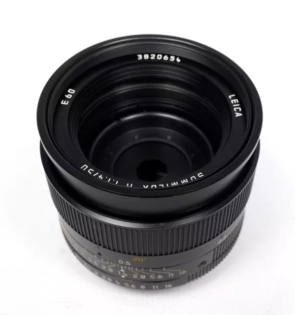 Leica Summilux-R 50mm f/1.4 E60 ROM Lens V3 PARTS Original Housing Only No Glass