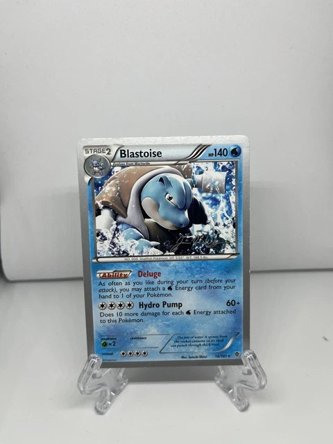 Blastoise 16/101 World Championship 2015 (Jacob Van Wagner) Pokemon Card