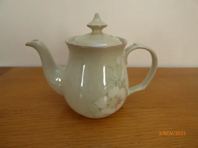 Denby Fine Stoneware Coloroll Teapot 1 litre.