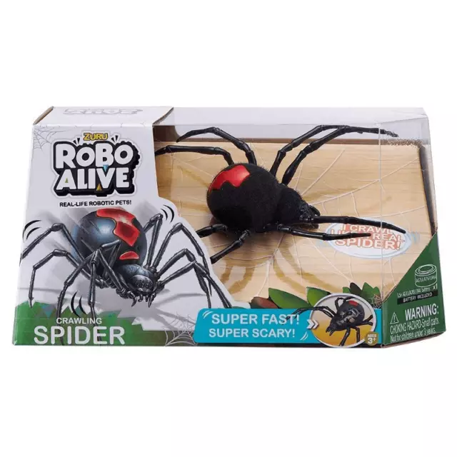 Zuru Robo Alive Real-Life Robotic Pets Crawling Spider 3+