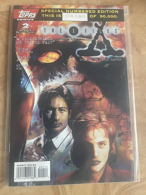 The X-Files No.2 Special Numbered Edition 06180 of 90000 TOPPS Comics