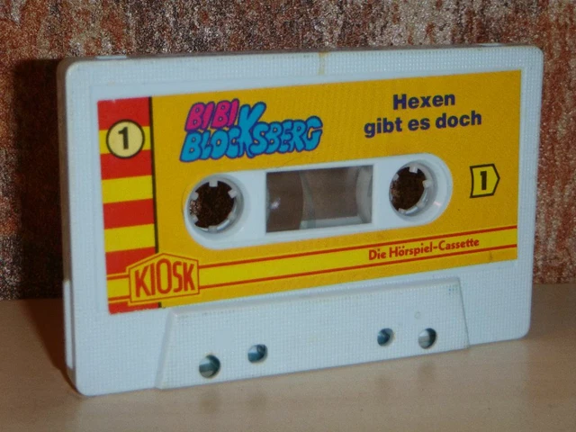 BIBI BLOCKSBERG 1 Hexen gibt es doch -- MC Kassette ohne Cover !! KIOSK HÖRSPIEL
