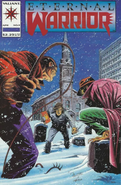 Image Comics Valiant Eternal Warrior When Hell Froze Over Vol 1  No 9 April 1993