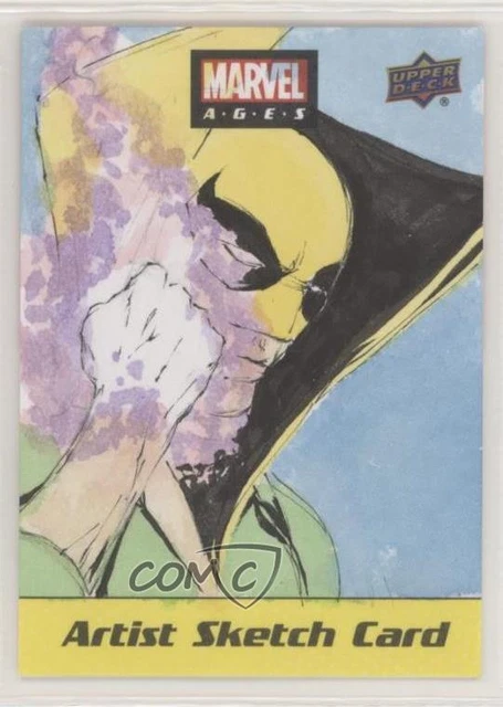 2020 Upper Deck Marvel Ages Sketch Cards 1/1 Breed BREED Auto Sketch 07yb