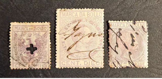 Italien, Stempelmarken, Marca Da Bollo