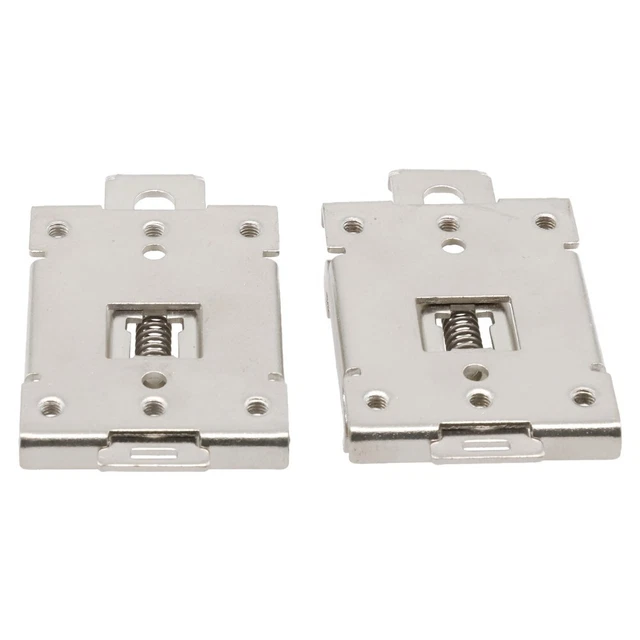 Supporto relè in acciaio inox durevole facile installazione tramite clip in metallo