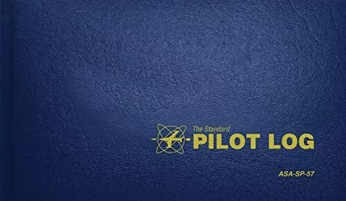 NEW ASA Standard Pilot Log - Navy | ASA-SP-57 | Pilot Logbook