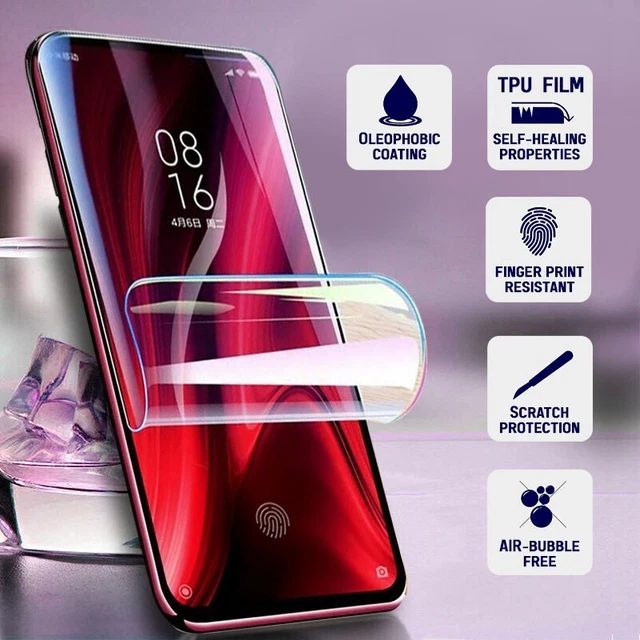 6 Pellicole In Gel TPU Per HONOR Band 10, 1.57 Pollici, Trasparenti, Autoriparanti E Sensibili Al Tocco