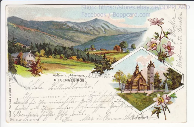 Silesia, Giant Mountains, Litho Wolfshau Snow Cup, Crooked Hut, Carpacz