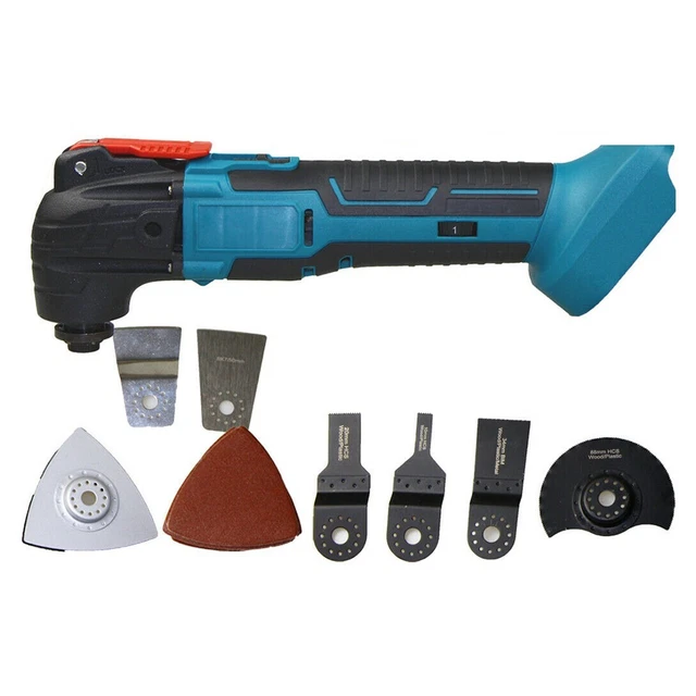 MAKITA DTM51Z 18V LXT Cordless Multi Tool Body With Wellcut 17Pcs