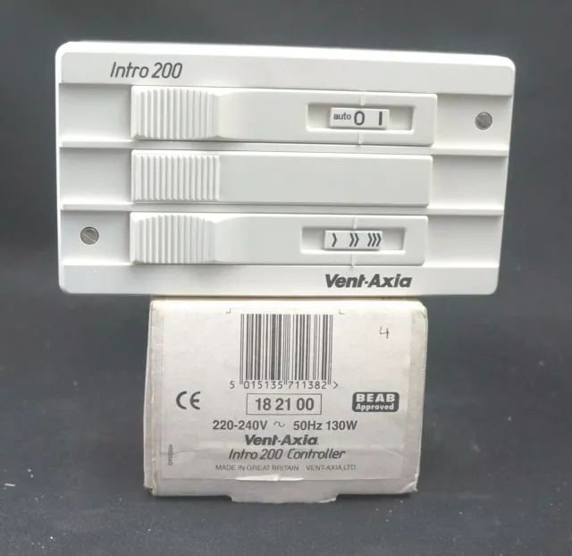 Vent Axia Intro 200 Controller 220-240V 130W 182100