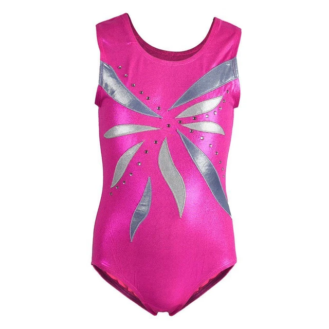 body da ginnastica per ragazza senza maniche body dance dance athletic 8 (7-)