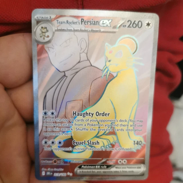 TEAM ROCKETS PERSIAN EX 150/182 Double Rare Destined Rivals Ace 10 Gem Mint  31.81 - PicClick UK