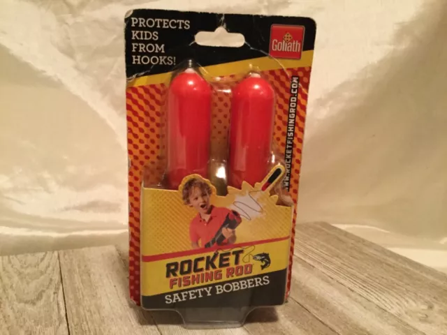 GOLIATH ROCKET FISHING Rod Safety Bobbers Protects Kids From Hooks $10.99 -  PicClick