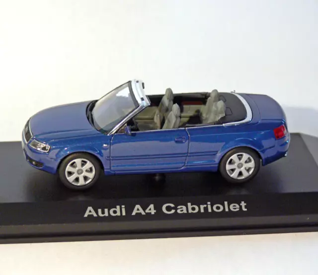 Audi A4 Cabriolet, Azul, 1:43 , Norev