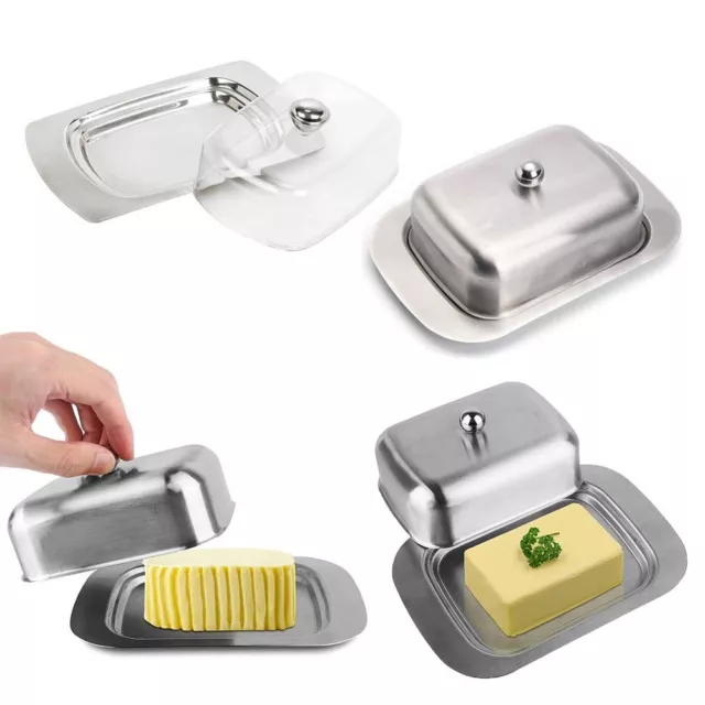 Sealing Butter Dish With Lid Cheese Storage Keeper  Kitchen Dinnerware