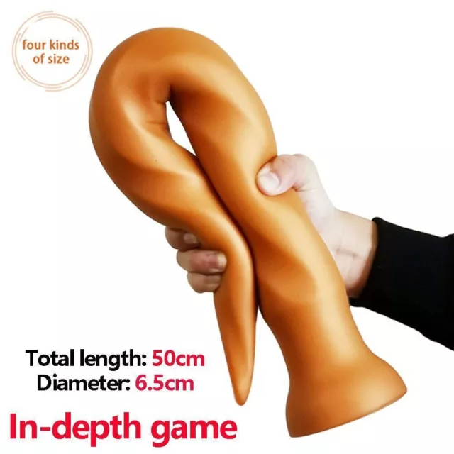 New Arrivals-Silicone-Super-Long-Plug-For Men-Prostate-Massage-Large-Dildo-Anal