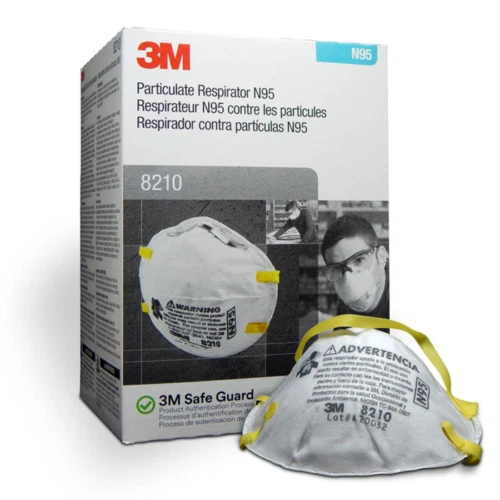 Wholesale lot - 23 packs 3M 8210 Plus N95 Respirator
