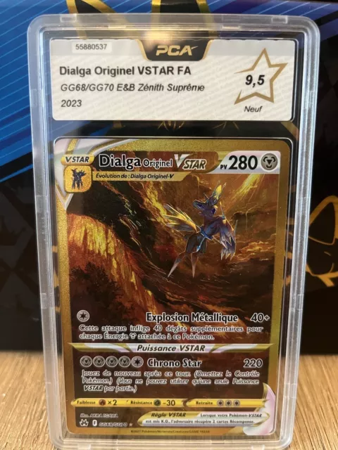 Carte Pokémon EB12.5 GG68/GG70 Dialga Originel VStar