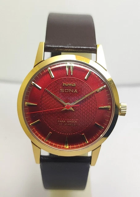 Montre Mécanique Homme BLAZON, Remontage Manuel, Boîtier Plaqué Or – Occasion