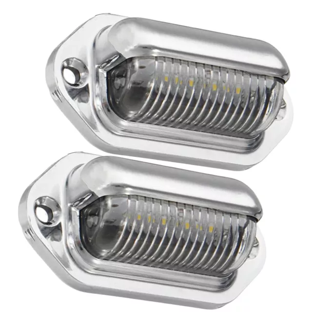 Led Door Side Light License Tag Screw Bolt Lamp Exterior Porch Light