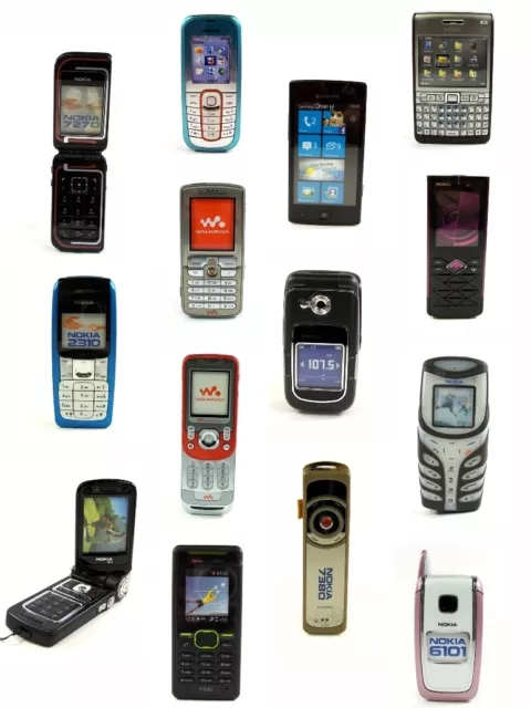 5 Smartphone & Handy Dummys NOKIA Samsung SONY Spielzeug Handy-Attrappe NEU OVP