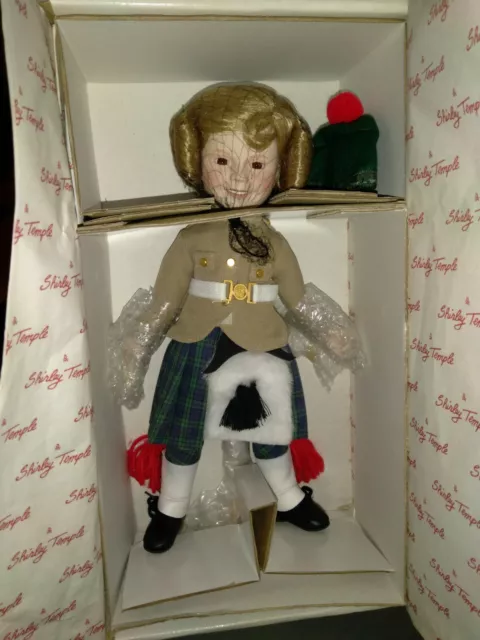 Shirley Temple "Wee Willie Winkie" Porcelain Danbury Mint Doll 1937