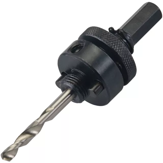 Holesaw Arbor Mandrel With Pilot Drill Bit Hole Cutter Saw Arbour 32mm - 152mm