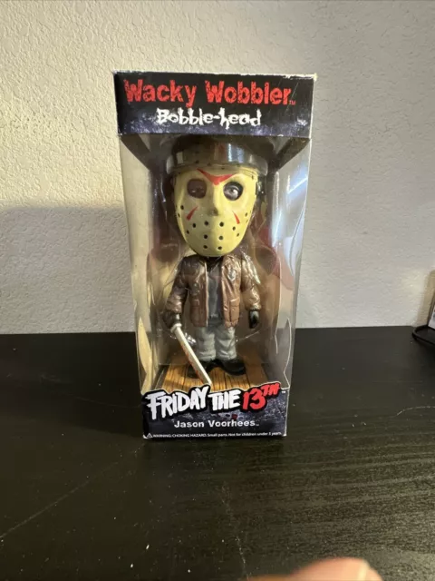 Friday The 13Th Jason Voorhees Wacky Wobbler Bobble Head Figure Funko Rare