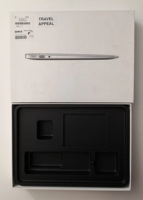 Boite vide Empty box Apple Macbook Air 2020 13 pouce M1 A2337