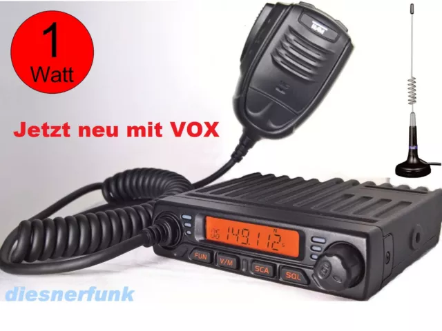 TEAM MiCo Freenet Mobil Funk 149Mhz VHF gebührenfrei sofort Einsetzbar & ANTENNE