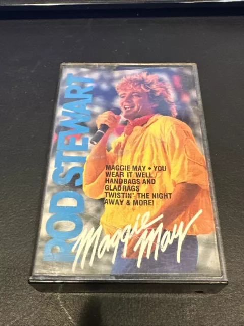 Rod Stewart Maggie May Cassette Tape Polygram Records 1986