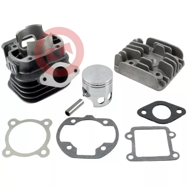 KIT GRUPPO TERMICO CILINDRO MODIFICA 75cc PER MBK BOOSTER SPIRIT 50 2T