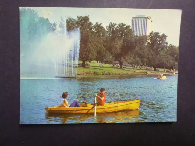 Retro Australian Postcard- Torrens River, Adelaide, Sa